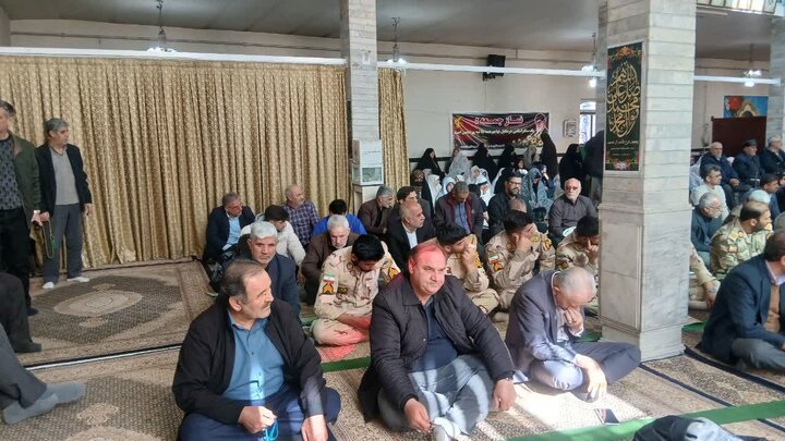 تصاویر/ آیین عبادی سیاسی نماز جمعه پلدشت
