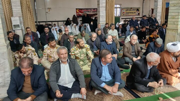 تصاویر/ آیین عبادی سیاسی نماز جمعه پلدشت