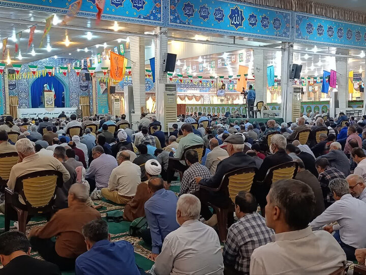 نماز جمعه بوشهر به روایت تصویر