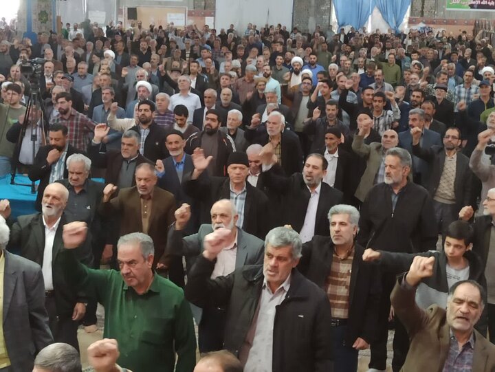 تصاویر/ نمازعبادی سیاسی جمعه کاشان