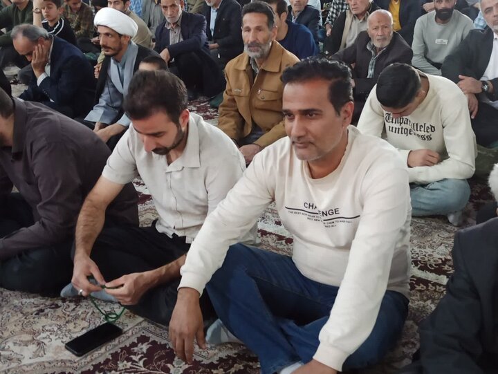 تصاویر/ نمازعبادی سیاسی جمعه کاشان