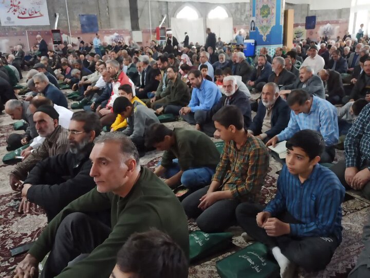 تصاویر/ نمازعبادی سیاسی جمعه کاشان