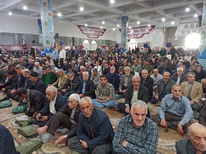 تصاویر/ نمازعبادی سیاسی جمعه کاشان