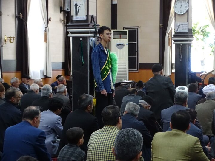 تصاویر/ آیین عبادی سیاسی نماز جمعه چهاربرج