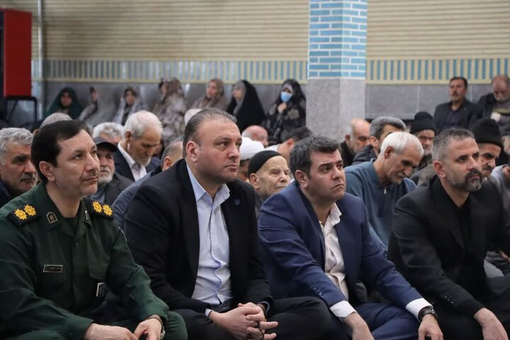 تصاویر/ آیین عبادی سیاسی نماز جمعه نوشین شهر