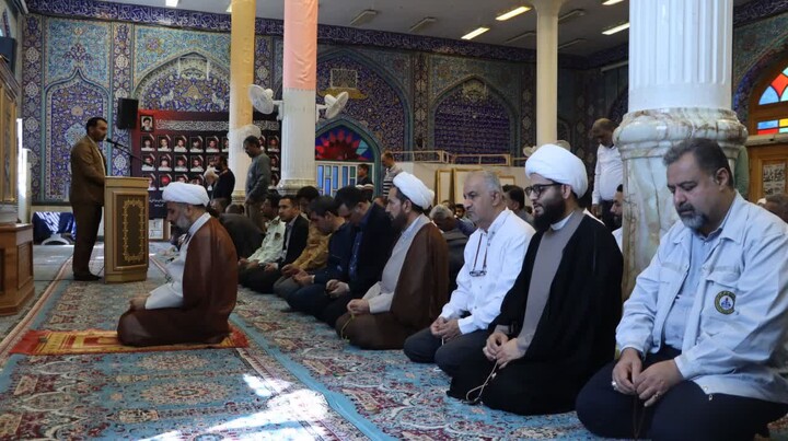 نماز جمعه خارگ به روایت تصویر