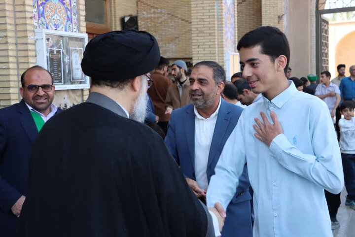 تصاویر/ نماز عبادی سیاسی جمعه شهرستان بافق