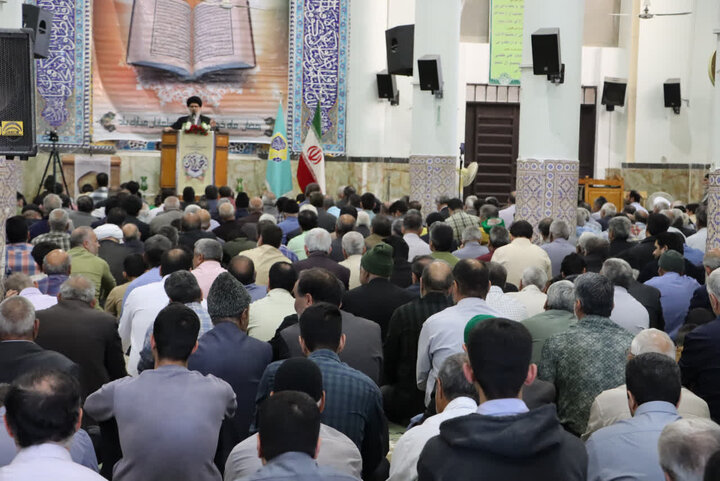 تصاویر/ نماز عبادی سیاسی جمعه شهرستان بافق