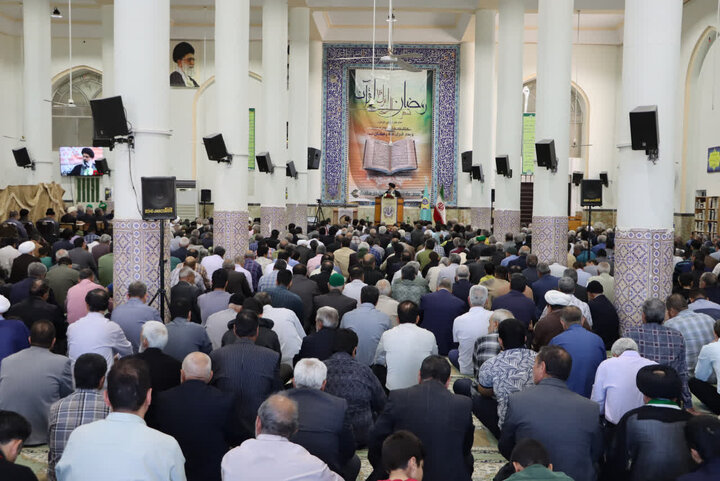 تصاویر/ نماز عبادی سیاسی جمعه شهرستان بافق