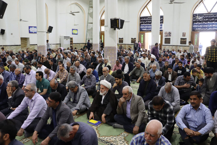تصاویر/ نماز عبادی سیاسی جمعه شهرستان بافق