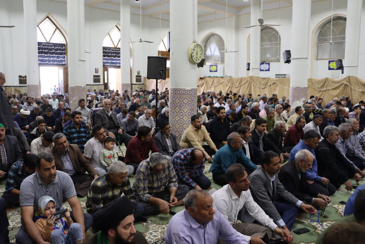 تصاویر/ نماز عبادی سیاسی جمعه شهرستان بافق
