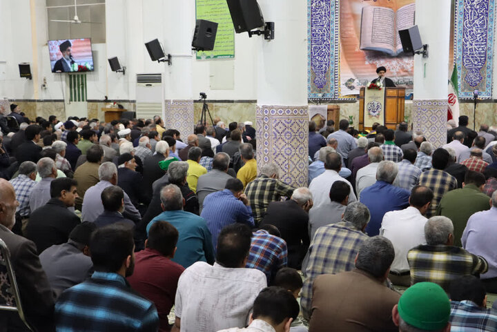 تصاویر/ نماز عبادی سیاسی جمعه شهرستان بافق