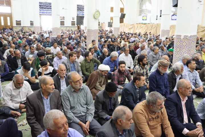تصاویر/ نماز عبادی سیاسی جمعه شهرستان بافق