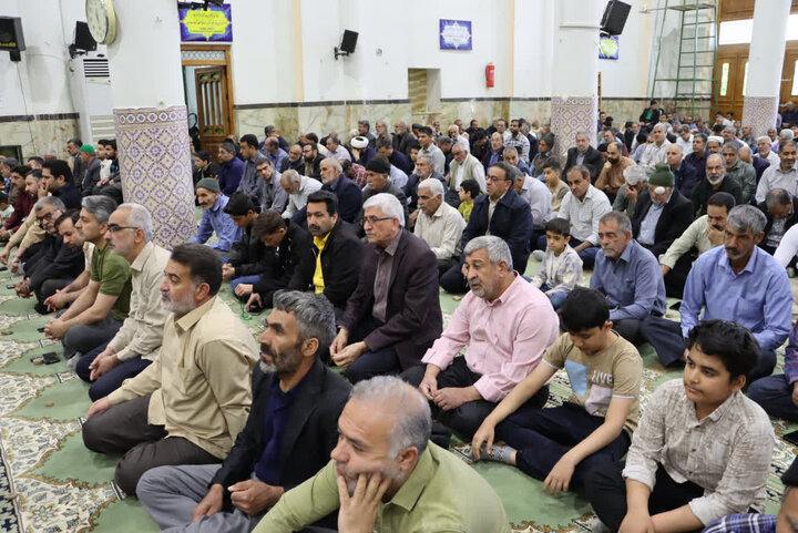 تصاویر/ نماز عبادی سیاسی جمعه شهرستان بافق