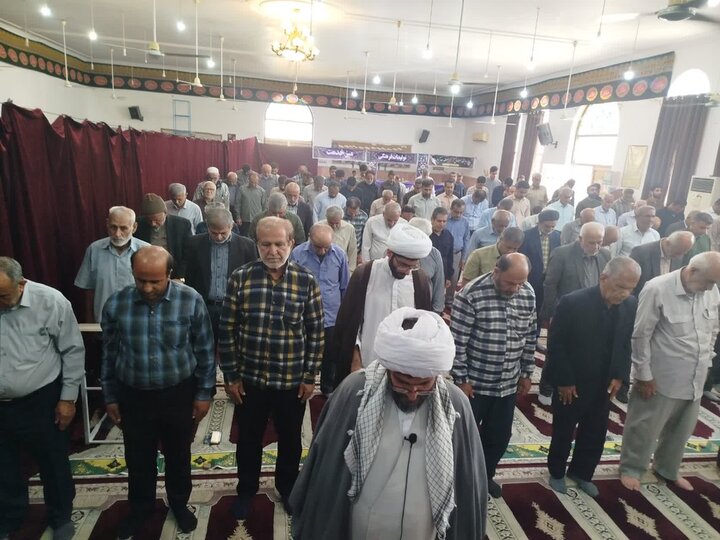 نمازجمعه شهر سعدآباد به روایت تصاویر