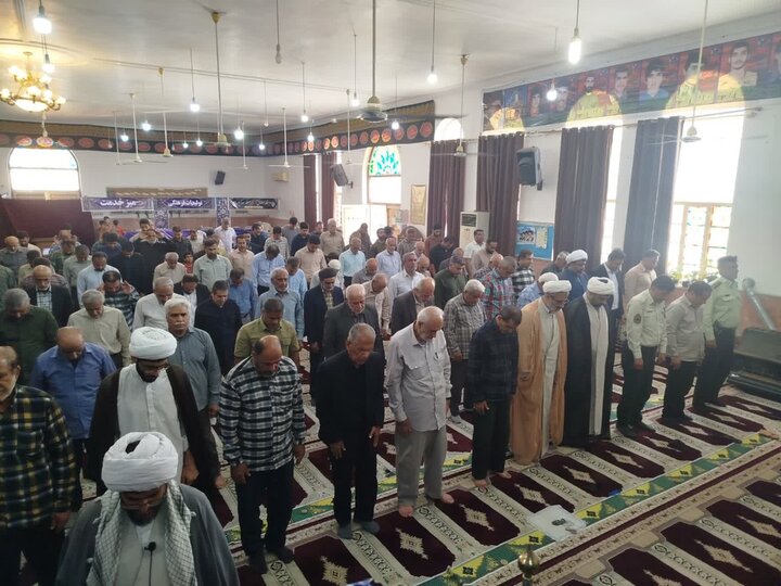 نمازجمعه شهر سعدآباد به روایت تصاویر