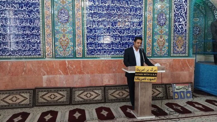 نمازجمعه شهر سعدآباد به روایت تصاویر