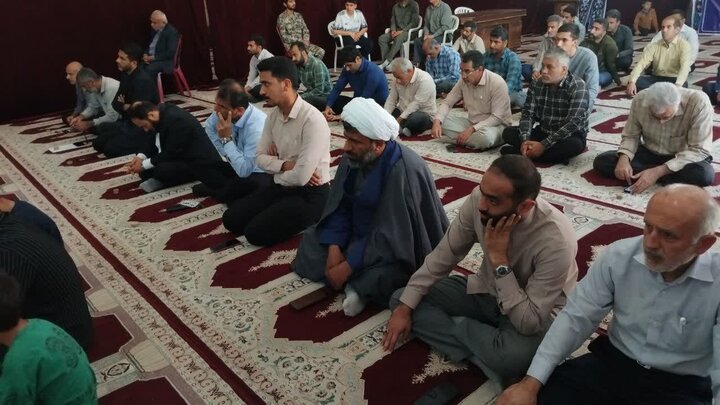 نمازجمعه شهر سعدآباد به روایت تصاویر