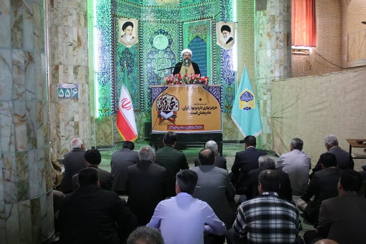 تصاویر/ نماز عبادی سیاسی جمعه شهرستان خاتم