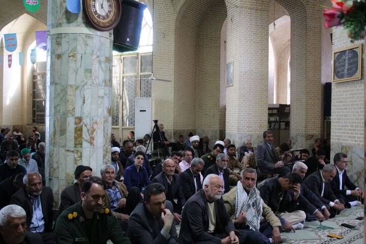 تصاویر/ نماز عبادی سیاسی جمعه شهرستان خاتم