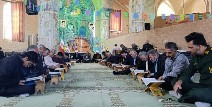 تصاویر/ نماز عبادی سیاسی جمعه شهرستان خاتم