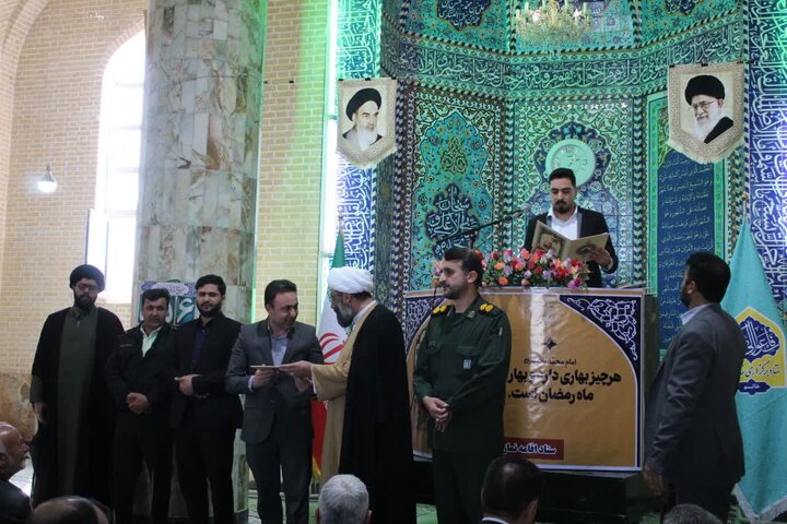 تصاویر/ نماز عبادی سیاسی جمعه شهرستان خاتم