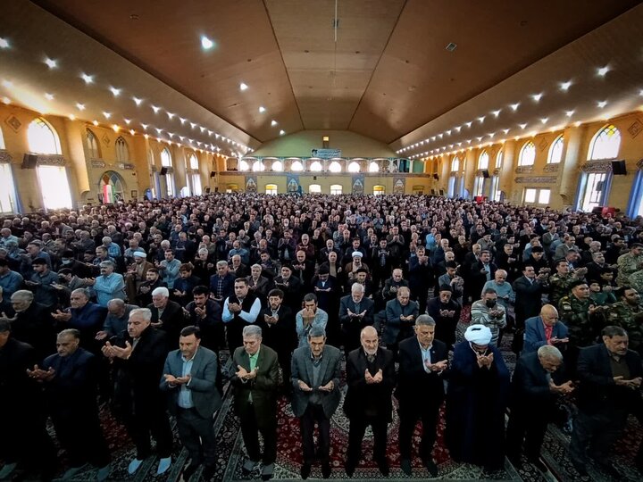 تصاویر/ آیین عبادی سیاسی نماز جمعه سلماس