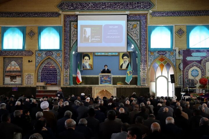 تصاویر/ آیین عبادی سیاسی نماز جمعه سلماس