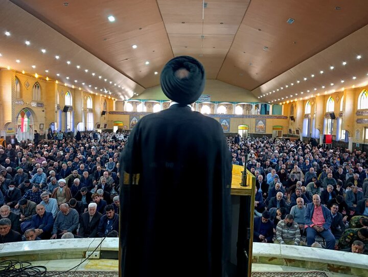 تصاویر/ آیین عبادی سیاسی نماز جمعه سلماس