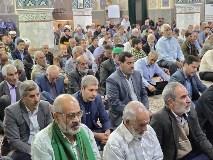 تصاویر/ برگزاری نماز جمعه شهرستان بهاباد