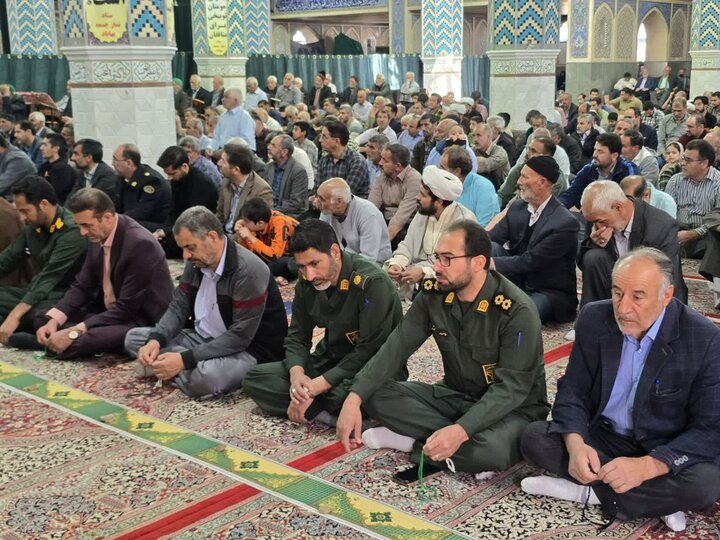 تصاویر/ برگزاری نماز جمعه شهرستان بهاباد