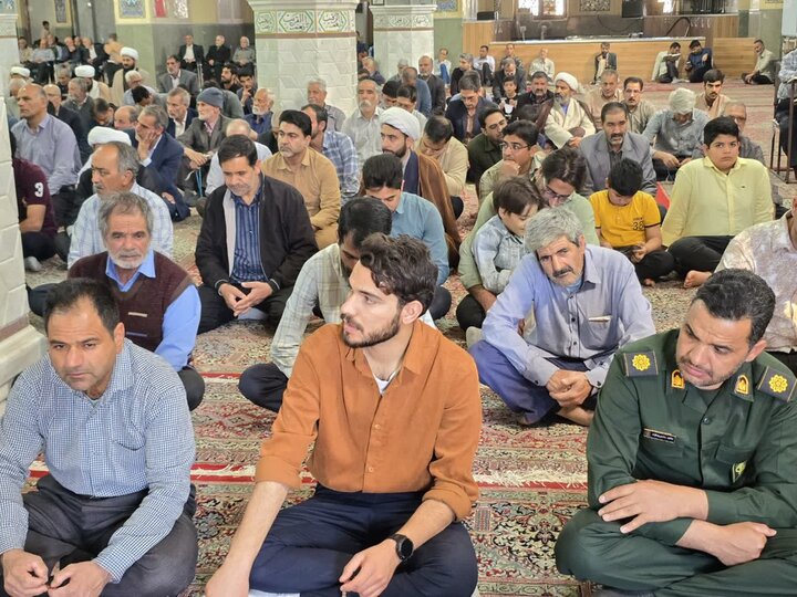 تصاویر/ برگزاری نماز جمعه شهرستان بهاباد