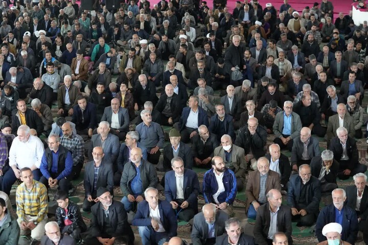 اقامه نماز جمعه در شهرستان فردیس
