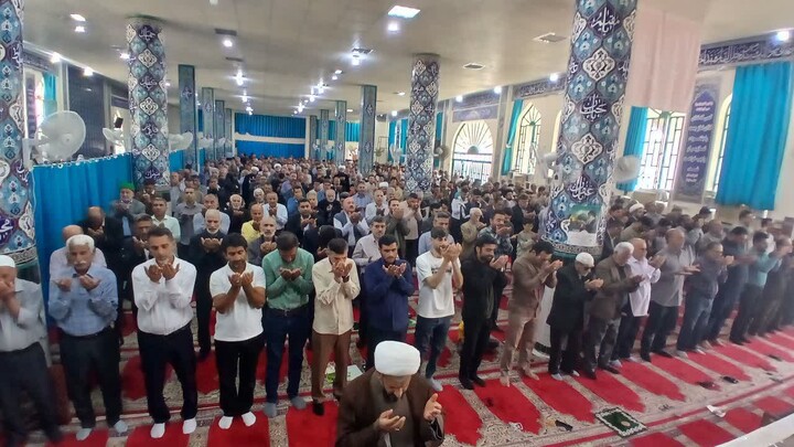 نماز جمعه دیلم به روایت تصویر