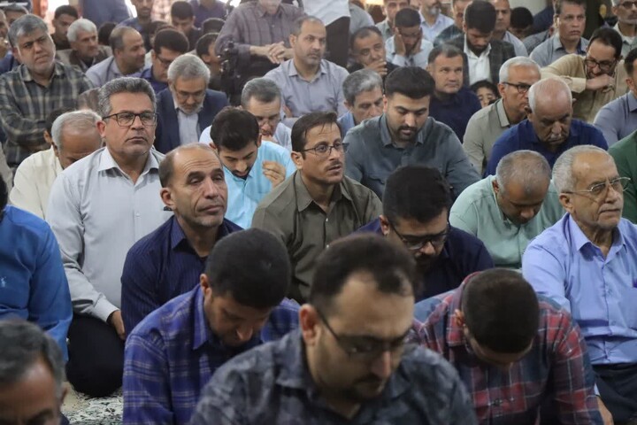 نماز جمعه عالیشهر به روایت تصویر