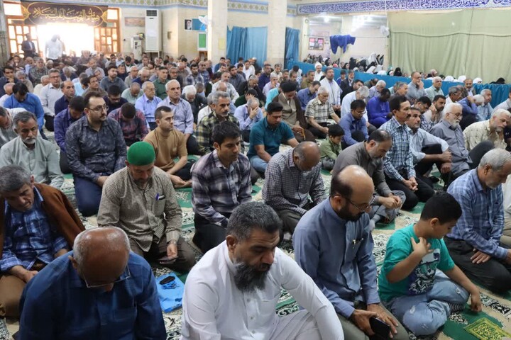 نماز جمعه عالیشهر به روایت تصویر