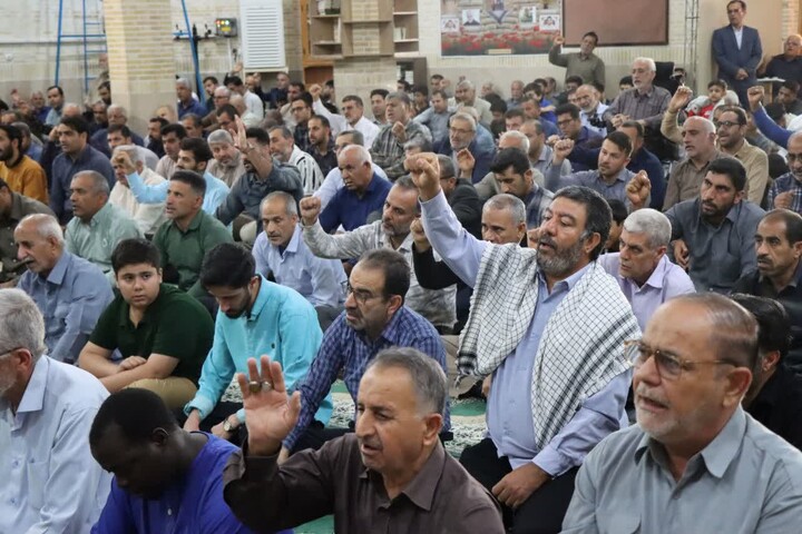 نماز جمعه عالیشهر به روایت تصویر
