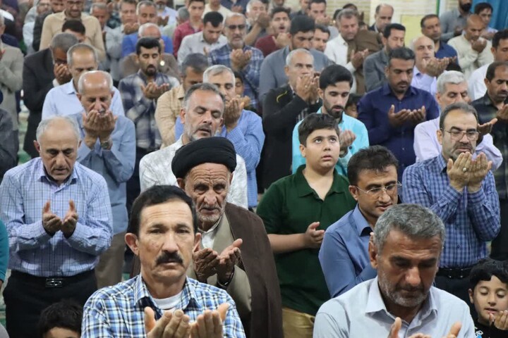 نماز جمعه عالیشهر به روایت تصویر