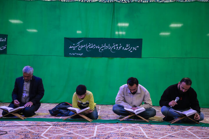 تصاویر/ مراسم ماه مبارک رمضان هیئت ضد صهیونیستی انصار ولایت دارالعباده یزد