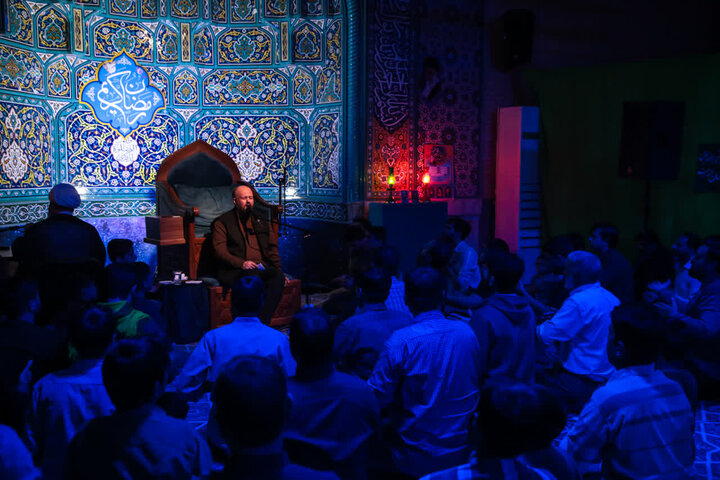 تصاویر/ مراسم ماه مبارک رمضان هیئت ضد صهیونیستی انصار ولایت دارالعباده یزد