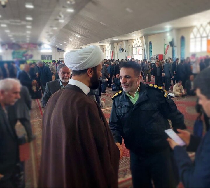 اقامه نخستین نماز جمعه ماه رمضان در شهر بهار به امامت حجت‌الاسلام مصباح