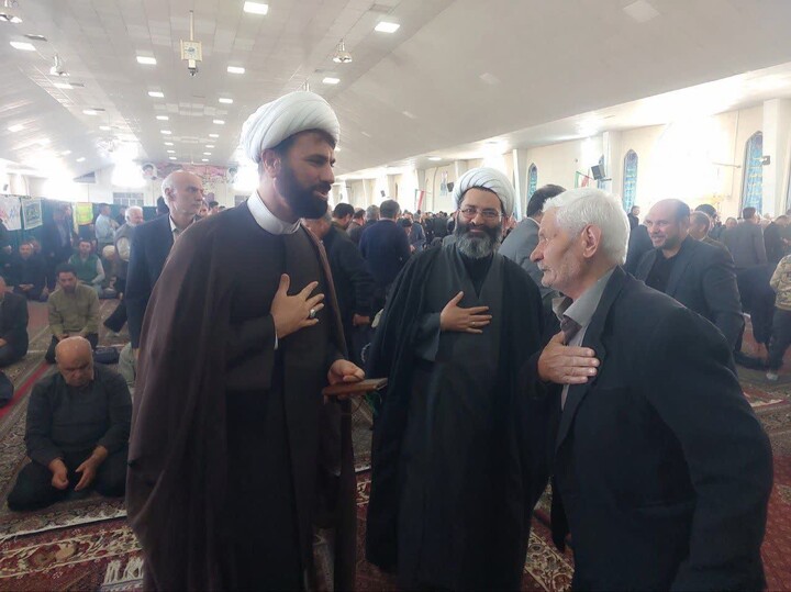 اقامه نخستین نماز جمعه ماه رمضان در شهر بهار به امامت حجت‌الاسلام مصباح