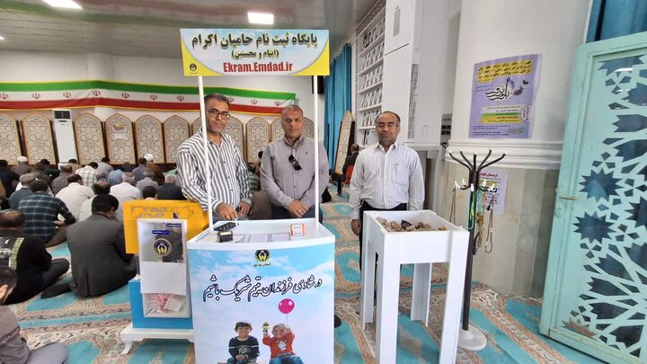 نمازجمعه شهر جم به روایت تصاویر