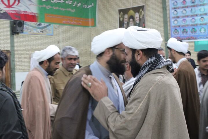 تصاویر/ آیین عبادی سیاسی نماز جمعه شهرستان دلگان