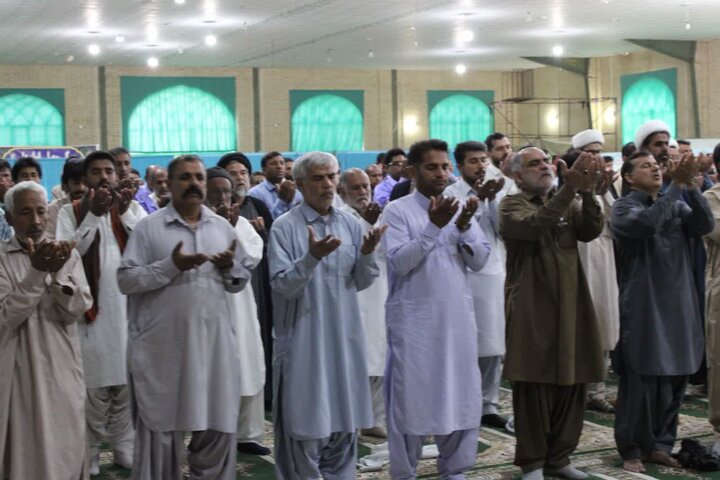 تصاویر/ آیین عبادی سیاسی نماز جمعه شهرستان دلگان