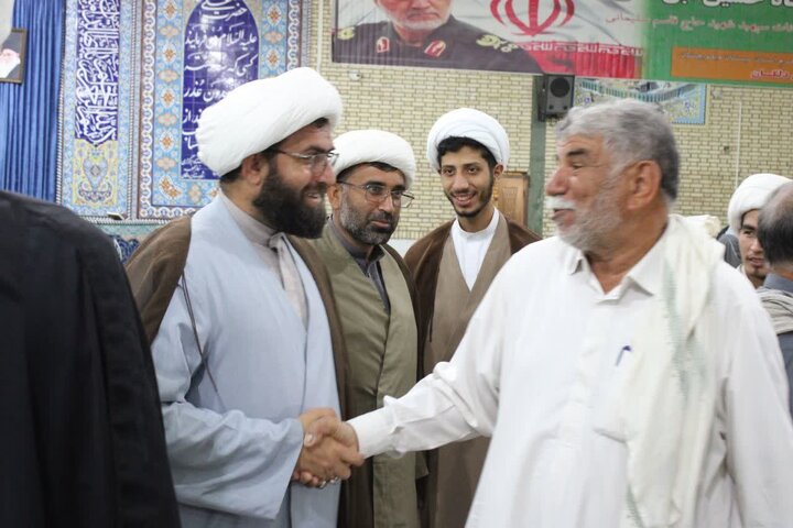تصاویر/ آیین عبادی سیاسی نماز جمعه شهرستان دلگان