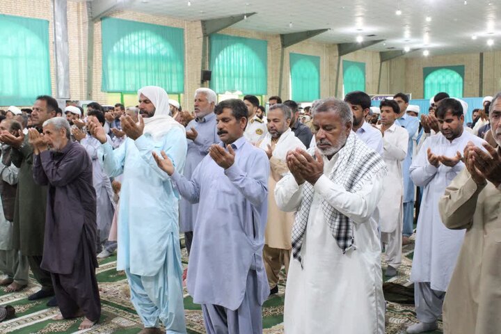 تصاویر/ آیین عبادی سیاسی نماز جمعه شهرستان دلگان