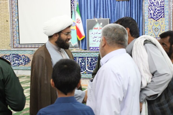 تصاویر/ آیین عبادی سیاسی نماز جمعه شهرستان دلگان