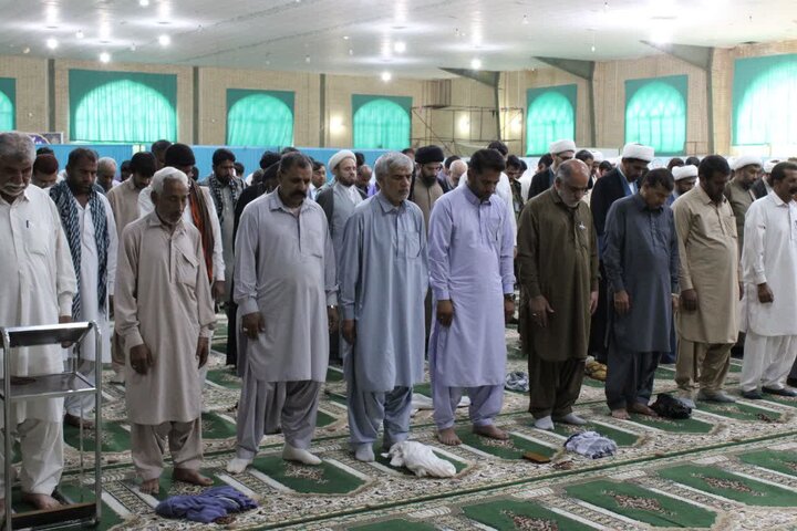 تصاویر/ آیین عبادی سیاسی نماز جمعه شهرستان دلگان