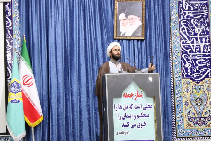 تصاویر/ آیین عبادی سیاسی نماز جمعه شهرستان دلگان